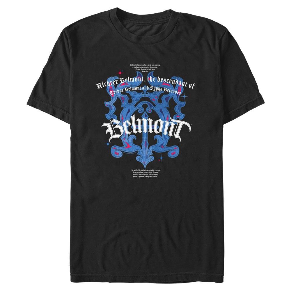 Castlevania - Belmont Family Info - T-Shirt
