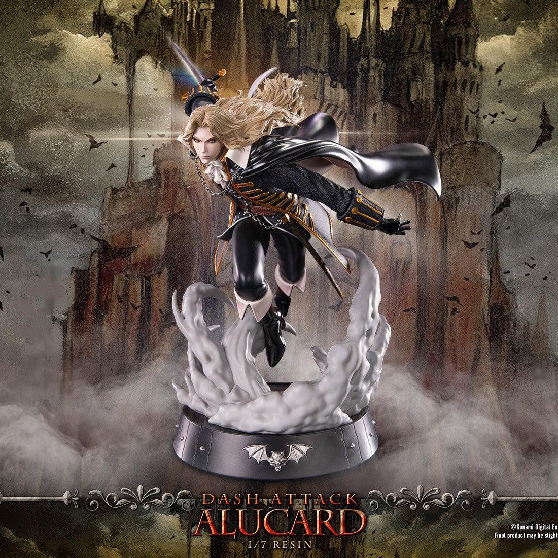 Castlevania - Symphony of the Night Dash Attack Alucard - Statue